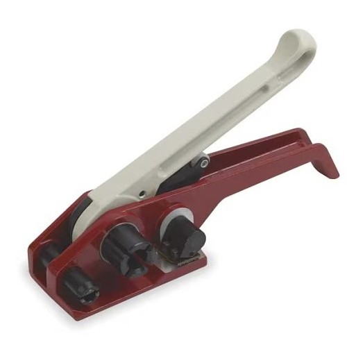 Zoro Select 2CXN2 Strapping Tensioner, 1/2 - 3/4 in Strapping Width, Steel